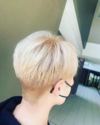 ショート 新宿/韓国レイヤー/ 顔周りカット松本美晴のヘアスタイル