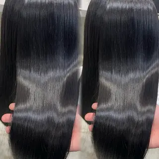 カラー Euphoria新宿店所属・新宿/透明感カラー/ 縮毛矯正/SHOKIのヘアスタイル