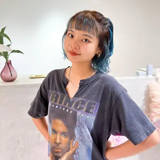 ショート カラー 🎀ダブルカラー/ ピンク×ガーリー🎀のヘアスタイル