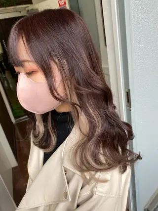 ロング カラー ダブルカラー /垣尾颯大のヘアスタイル