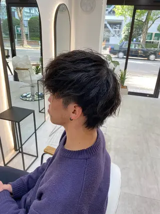 ミディアム 艶髪・透明感カラー・ 韓国ヘア・Yuriのヘアスタイル