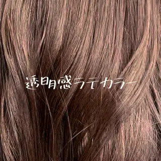 セミロング カラー 小嶋 秀明/ 本物の髪質改善⭐️のヘアスタイル