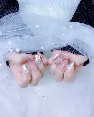 ネイル パーツ全部¥110 サロンミミのネイルデザイン