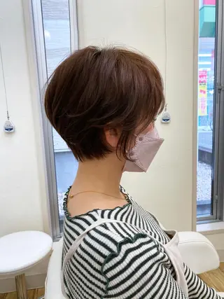 ショート カラー SALON LUMINOUS所属・三瓶 智広のヘアスタイル