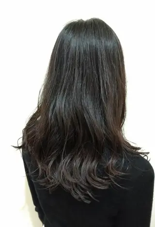 ロング パーマ 狩野 歩のヘアスタイル