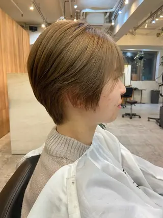 ショート カラー ダメージレス美容師 🌱水島侑理のヘアスタイル