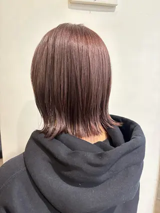 ミディアム カラー IKU ミニボブ名古屋のヘアスタイル