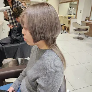 セミロング カラー 中村 和貴のヘアスタイル