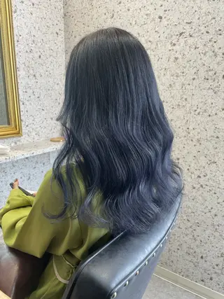 ロング カラー lani hair salon所属・SHOTO ハイトー ン/デザインカラーのヘアスタイル