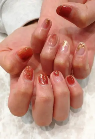 ネイル 會田 瑠衣のネイルデザイン