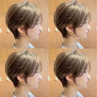 ショート イメチェンカット✂️ 錦糸町佐藤店長のヘアスタイル