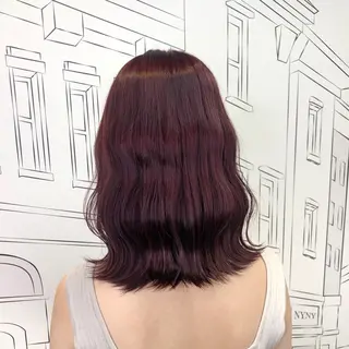 ミディアム カラー レイヤー,ボブ / 彩未のヘアスタイル