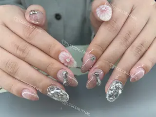 ネイル 神田 ココナッツのネイルデザイン
