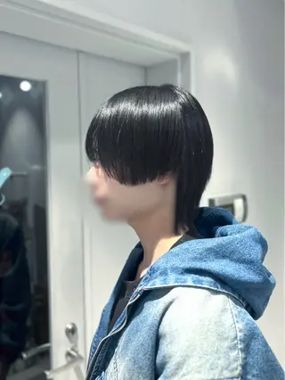 ミディアム 無料カットモデル ユナのヘアスタイル