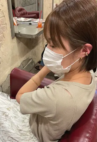 ショート ショート/ボブ アンドウ☺︎のヘアスタイル