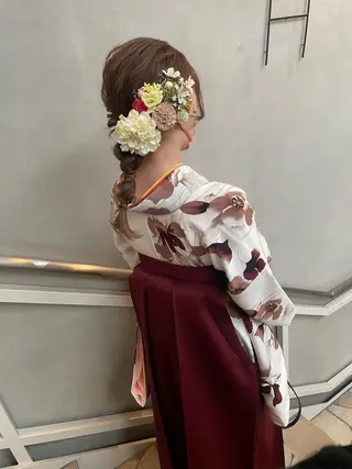 ミディアム 佐藤 永夏のヘアスタイル