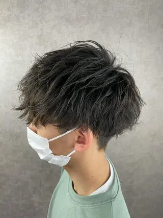 ショート パーマ メンズ メンズ専門 中島俊【朝霞】のヘアスタイル