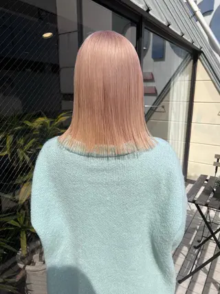 ショート カラー 🧡色落ちまで2度綺 麗なカラー🧡ヨシキのヘアスタイル