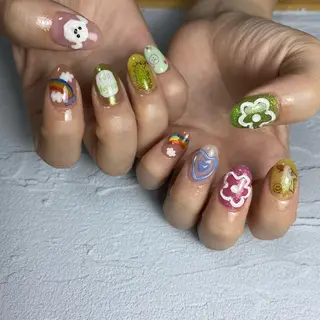 ネイル Re:Smil所属・☺︎ NOZOMI☺︎のネイルデザイン