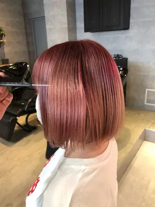 ショート カラー 🪞個室サロン/韓国 艶髪/keito🪞のヘアスタイル
