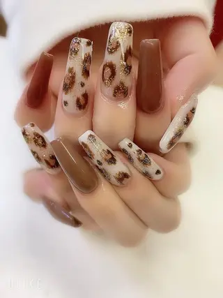 ロング JNA認定講師🌸 RIEのネイルデザイン