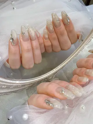 ネイル ネイル空間所属・muguet🎀 nailのネイルデザイン
