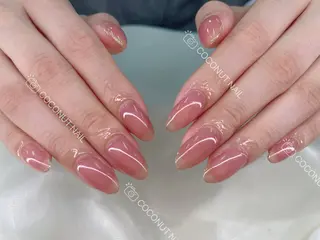 ネイル 神田 ココナッツのネイルデザイン