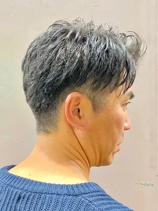 カラー ヒロ銀座barber shop 難波所属・つつみうち ふわりのヘアスタイル