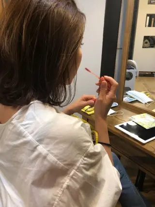 ミディアム また会いたくなる 美容師【KENTA】のヘアスタイル