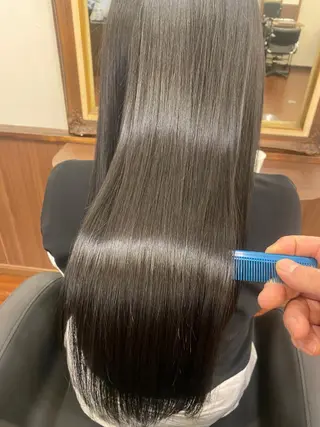 セミロング 名古屋栄の髪質改善 トリートメント/清田のヘアスタイル