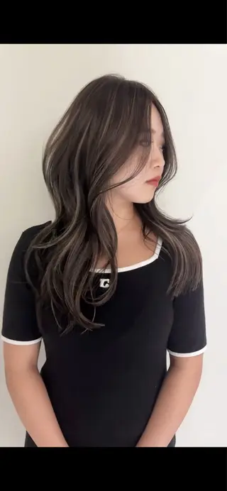 ロング カラー JILBLAN福岡 Senriのヘアスタイル