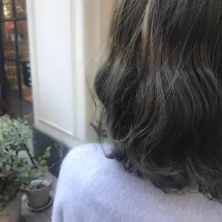 ミディアム LOMA🇰🇷 銀座クボタのヘアスタイル