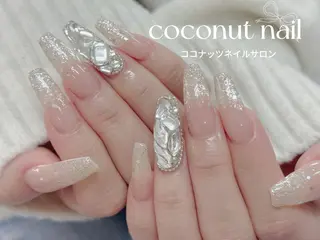 ネイル 神田 ココナッツのネイルデザイン