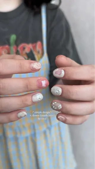 ネイル GRANDE大須 Cecil💜のネイルデザイン