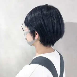 ショート 🤍髪質改善➕透明感 カラー🤍川上葵のヘアスタイル