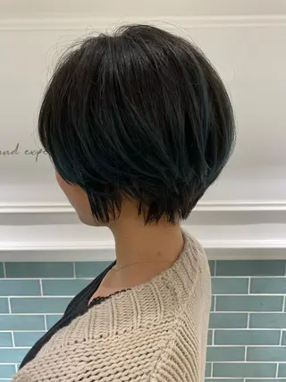 ショート 髪質改善レイヤー/ ボブたんの翔太のヘアスタイル