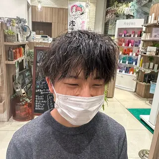 パーマ メンズ Miyu🦄ash メンズカット/まつげのヘアスタイル