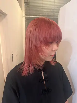 カラー VISION   aoyama所属・かがやしづ ⭐️ハイトーンのヘアスタイル