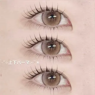 マツエク・マツパ JuQ💎 Riokaのマツエク・マツパデザイン