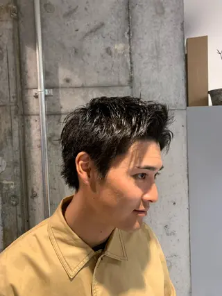 ショート メンズ レイヤー/メンズ /髪質改善　廣島公平のヘアスタイル