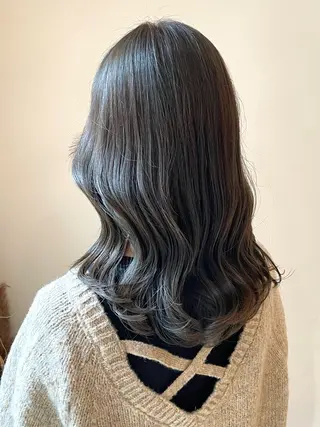 ミディアム カラー 林 慧悟のヘアスタイル