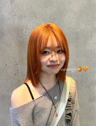 ミディアム カラー JOY187inYU1L所属・韓国レイヤー kira🌛のヘアスタイル