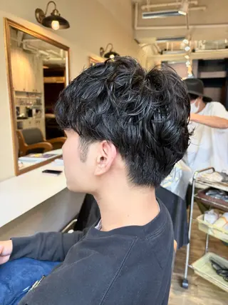 パーマ メンズ 垂見 侑哉のヘアスタイル