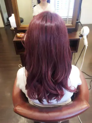 セミロング カラー 代表　YUKI ☆のヘアスタイル