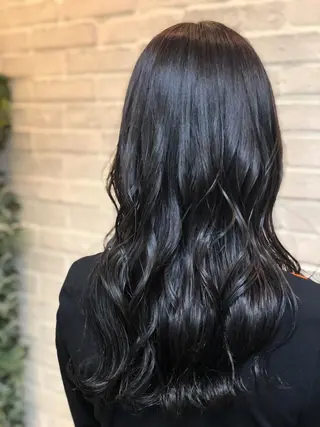 セミロング カラー 大人艶カラー/ ショートカット　辻岡のヘアスタイル