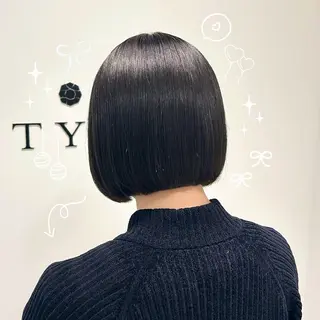 ショート ヘアセット/暖色 /レイヤー 山田寛菜のヘアスタイル