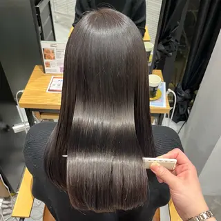 カラー かわいいを＋🎀🤍 上品hair/ 星愛のヘアスタイル