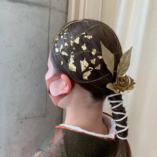 ヘアアレンジ サソウ ユリエ🥥のヘアスタイル