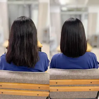 セミロング 💖派手髪カラー💖 🦋HARU 🦋のヘアスタイル