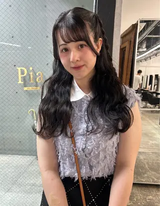 ロング レイカ /ハイトーン/ボブ♪のヘアスタイル